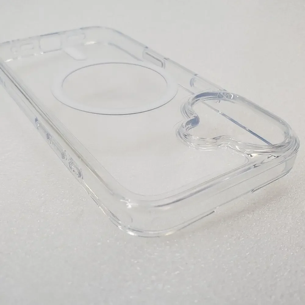 TORRAS Magnetic Clear Case for iPhone 16 6.1 Inch - Clear MagSafe Cover